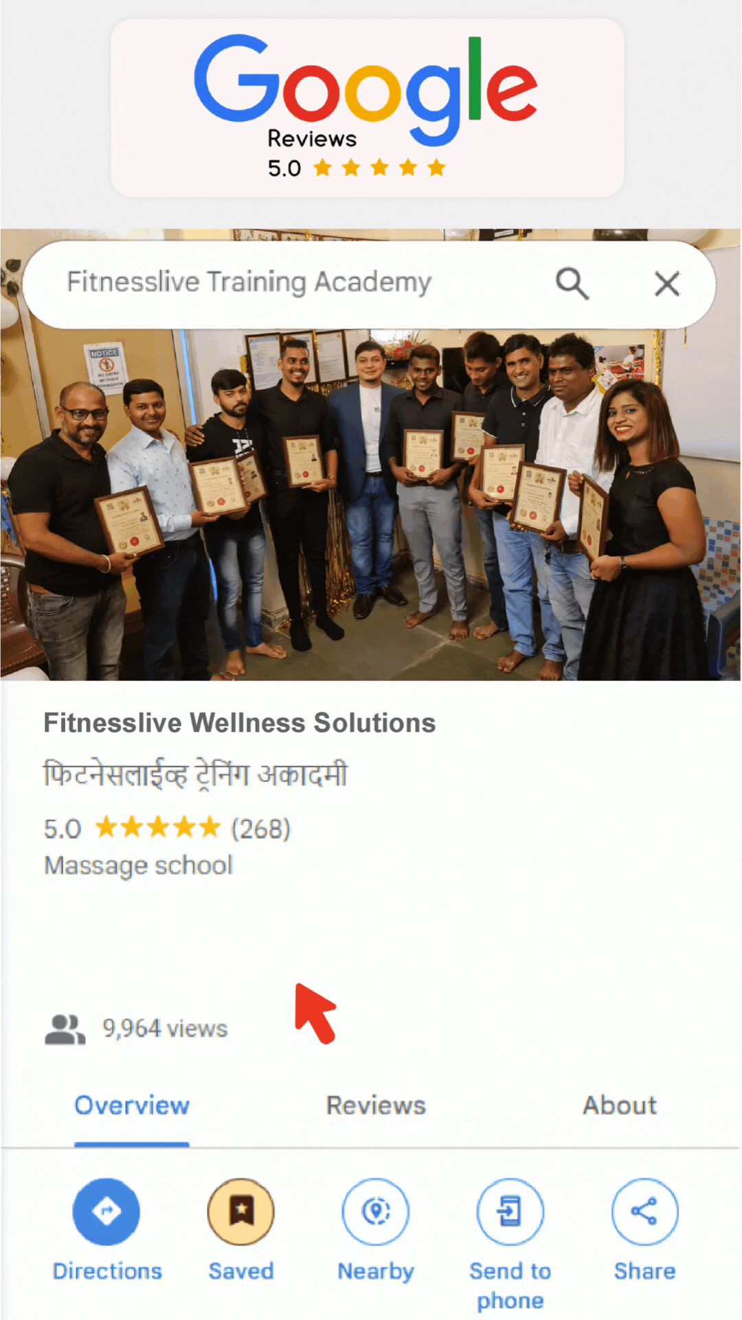 google reviews fitnesslive.gif